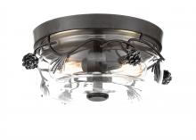 Minka-Lavery 2759-694 - Ponderosa Ridge - 3 Light Flush Mount