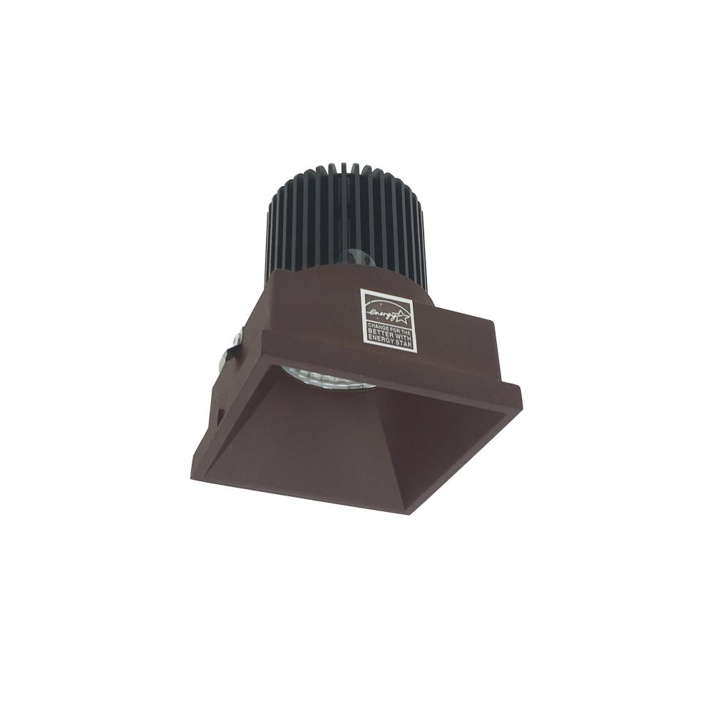 4" Iolite LED Square Trimless Downlight, 1000lm / 14W, 3500K, Bronze Finish