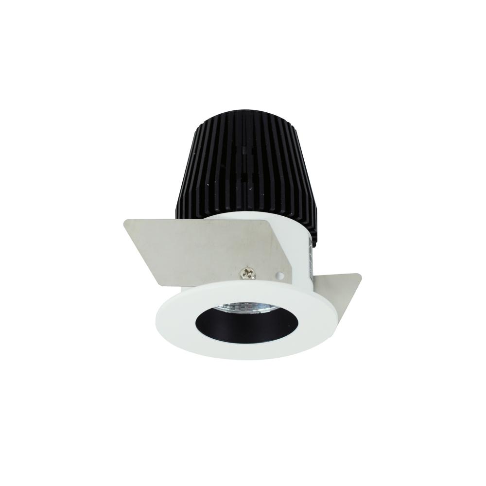 1" Iolite LED BWF Round Reflector, 600lm, 2700K, Black Reflector / White Flange