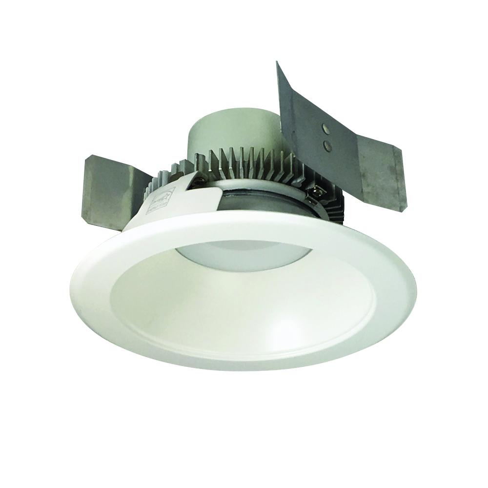 5" Cobalt Click Round Retrofit Reflector, 750lm / 10W, 2700K, White Reflector / White Flange