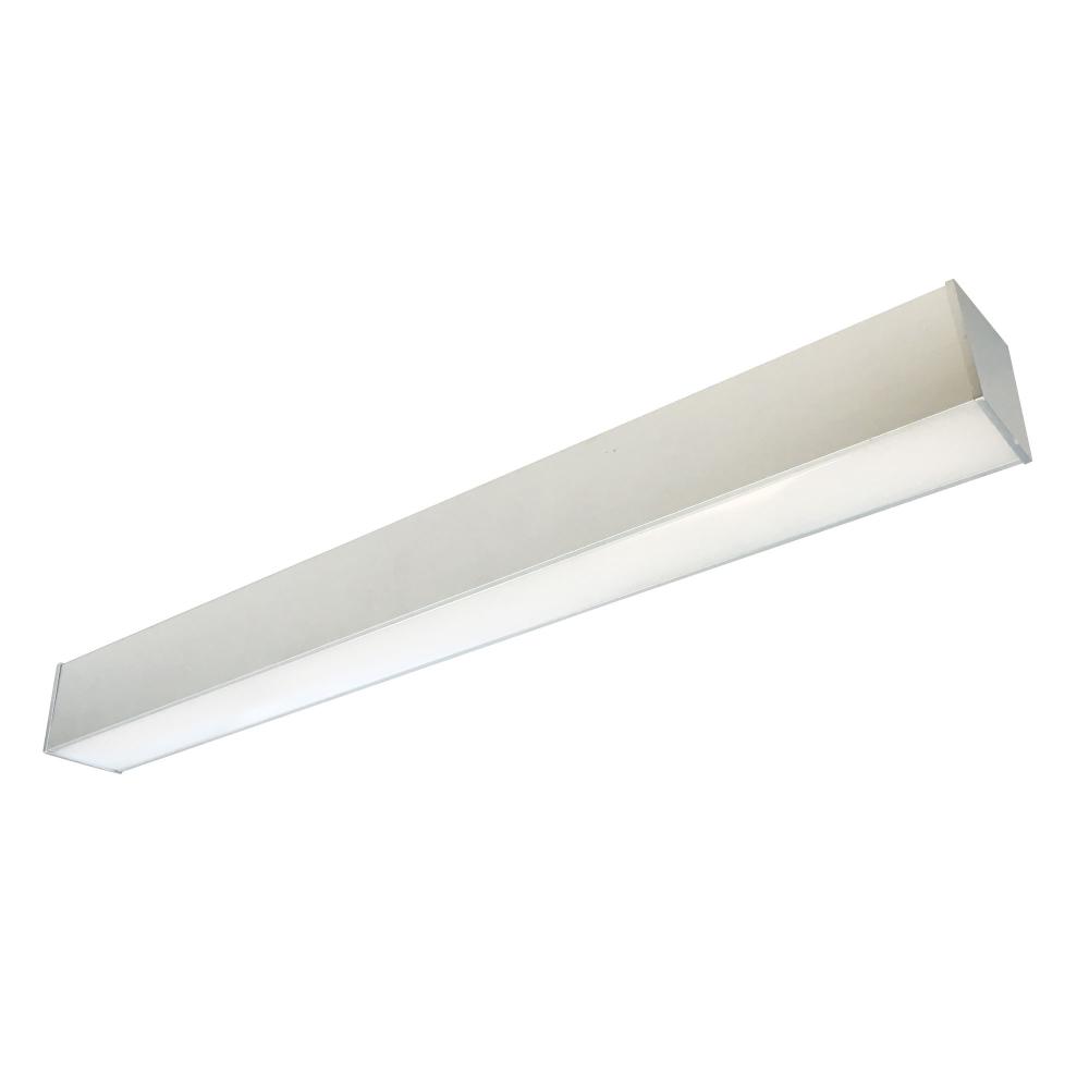 8' L-Line LED Direct Linear w/ Dedicated CCT, 8400lm / 3000K, Aluminum Finish