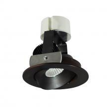 Nora NIR-4RC27XBZ/10 - 4" Iolite LED Round Adjustable Cone Retrofit, 1000lm / 12W, 2700K, Bronze Reflector / Bronze