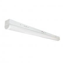 Nora NLSTR-8L1334W/EM - 92.75" LED Tunable Strip Light, 8000lm / 65W, Selectable CCT (30/35/40K), White finish, 120-277V