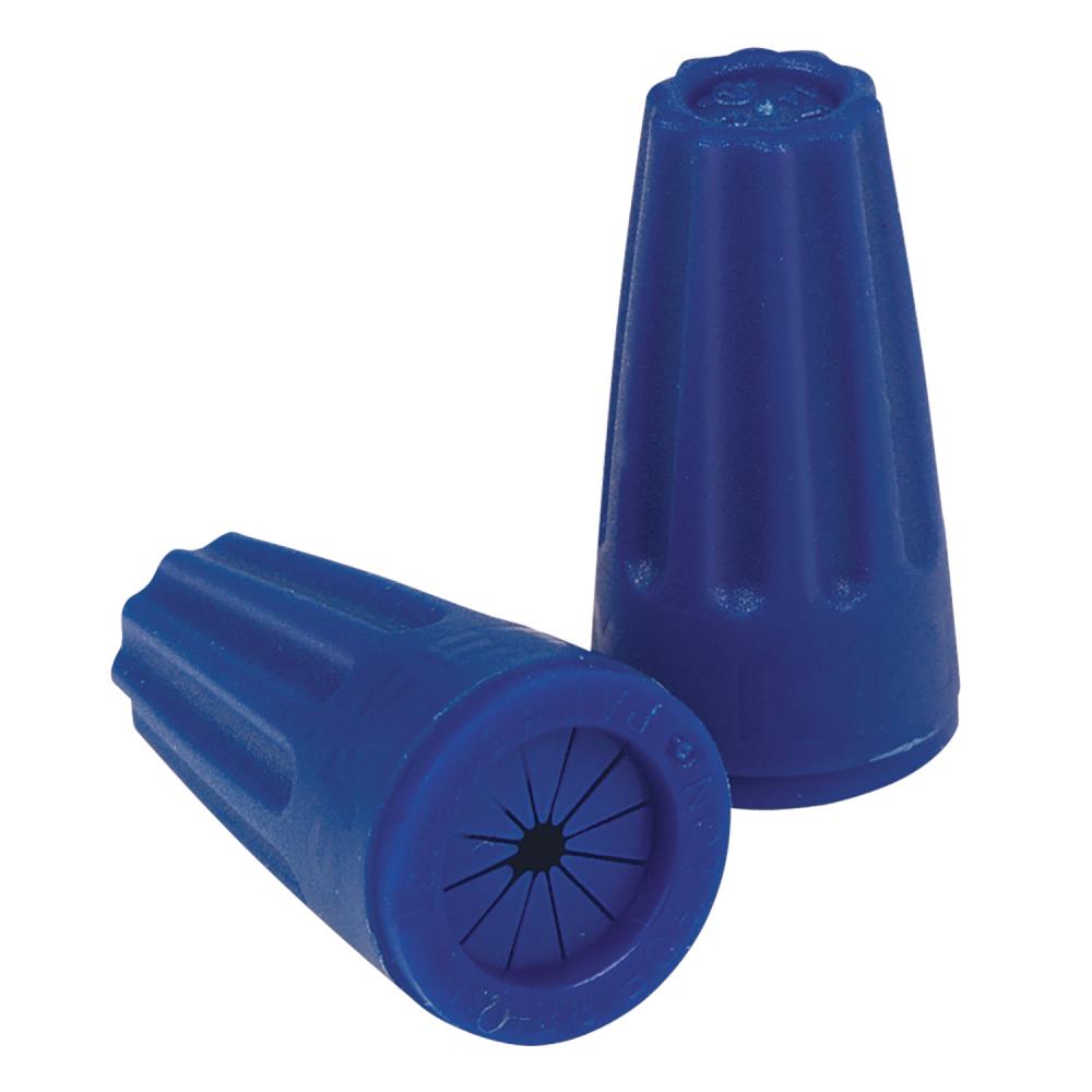 BLUE/BLUE WATERPROOF CONNECTORS   20/BAG