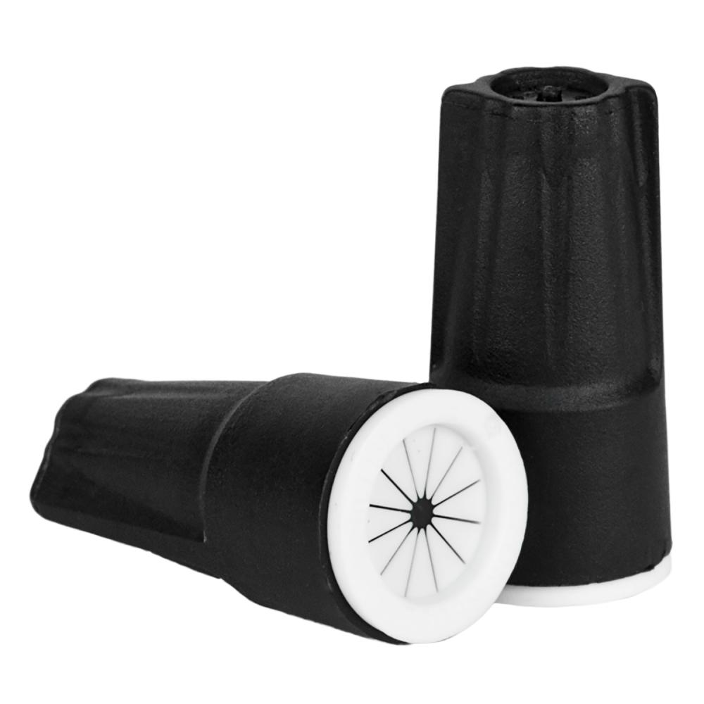 BLACK/WHITE WATERPROOF CONNECTORS  500/C