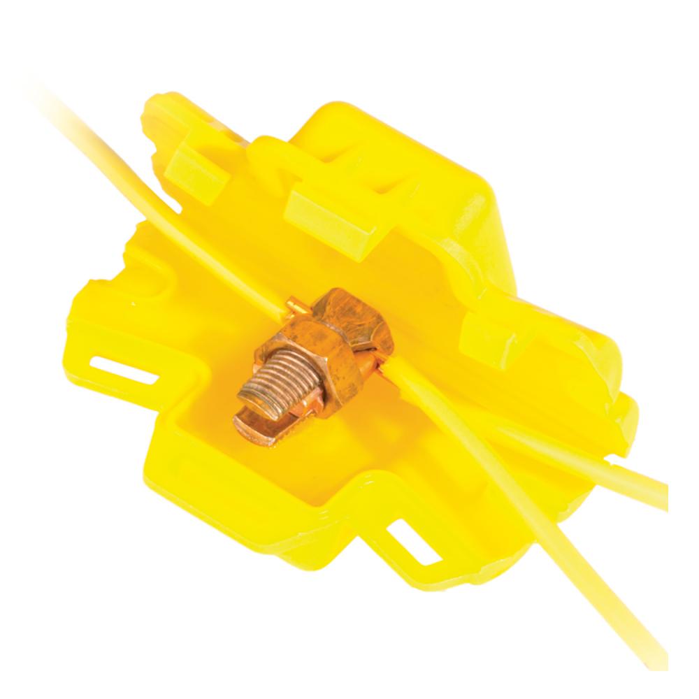 DRYCONN SPLIT BOLT HOUSING YELLOW  10/BA