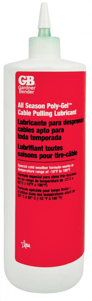 Poly-Gel All Season Pull Lube1 qt btl  1