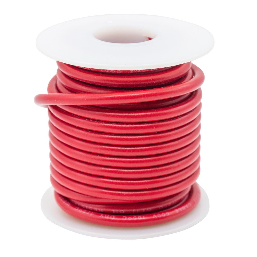 Primary Wire Spool  #14  Red18FT 1/Clam