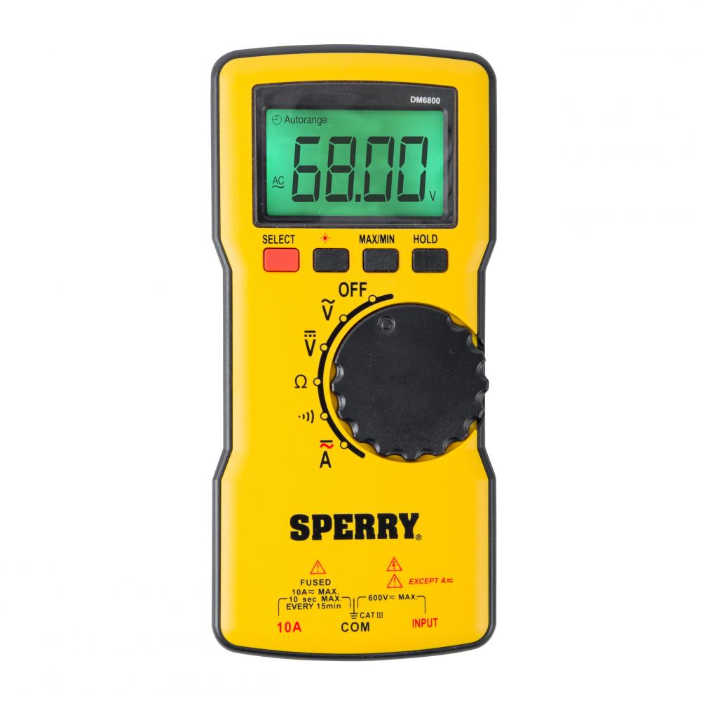 Digital Multimeter ThinAutorange 1/Card