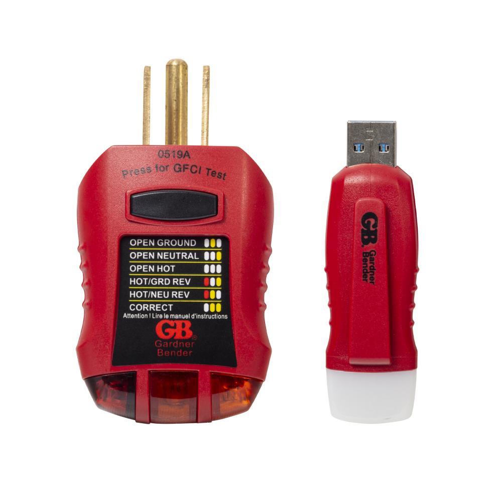 USB Tester and GFCI Outlet Tester Kit