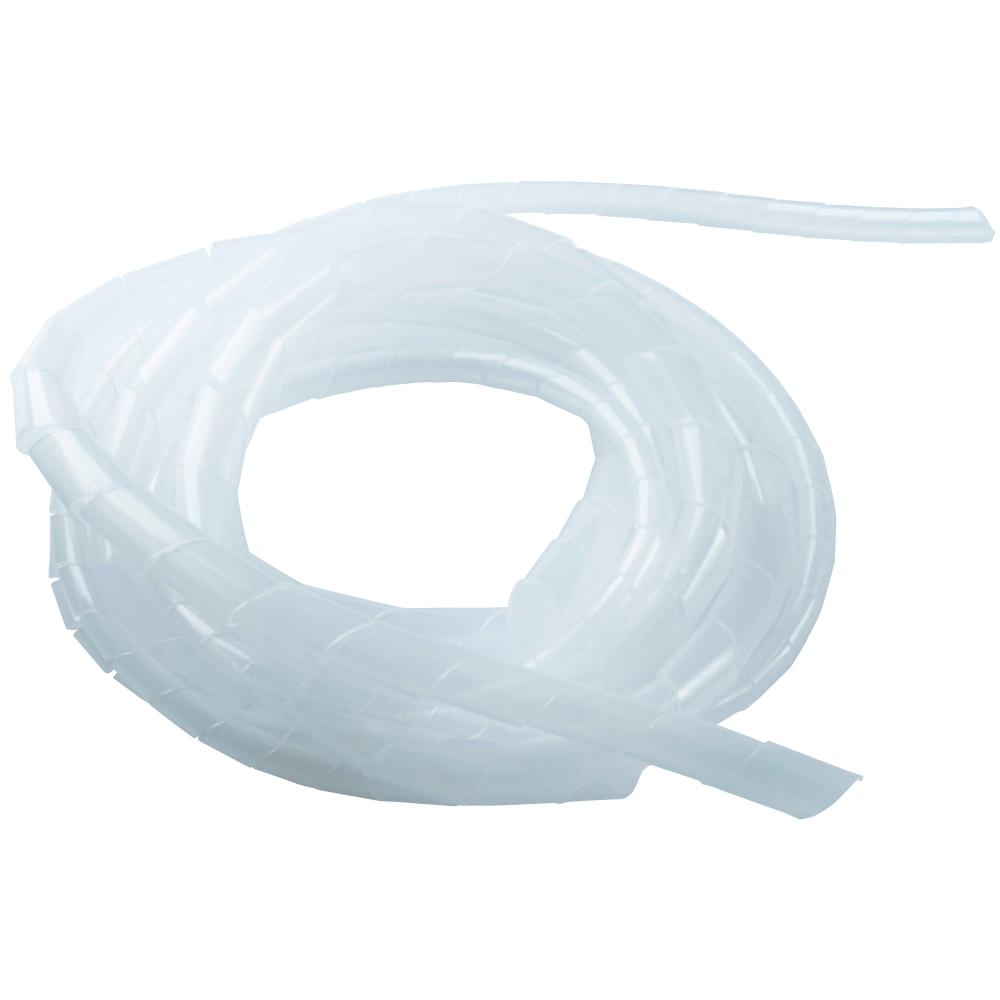 Spiral Wrap 4ft Clear 1/8in &3/8in 1ea/B