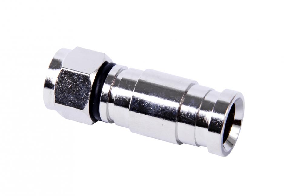 Compression F-Series Connector RG-6 Bulk