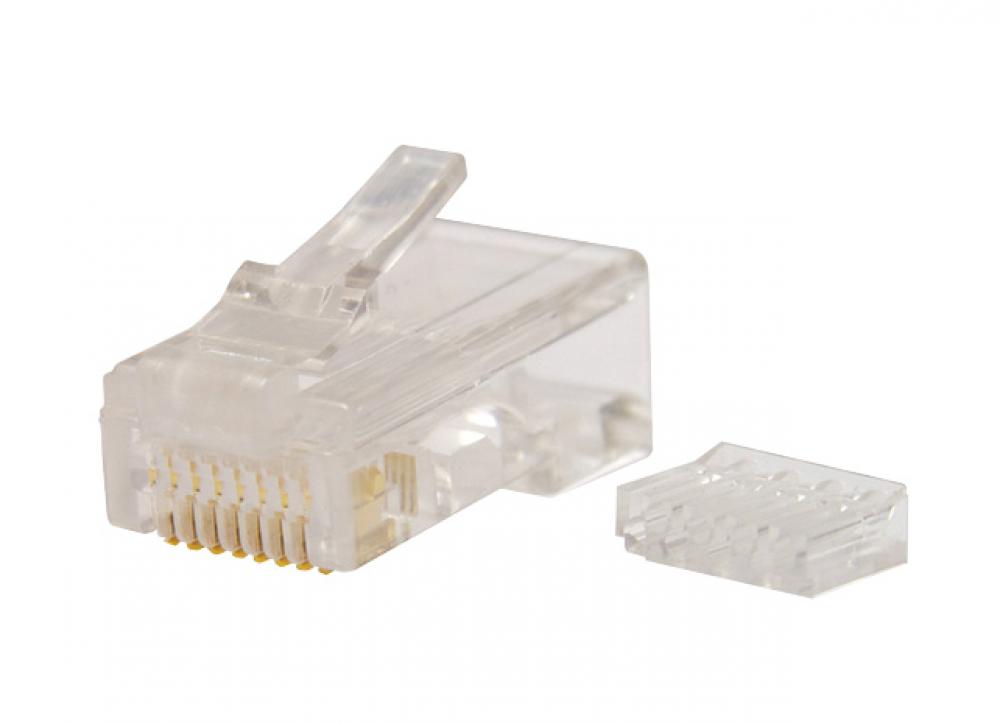 RJ-45 Cat 6 Mod. Plug 8-Position 8-Conta