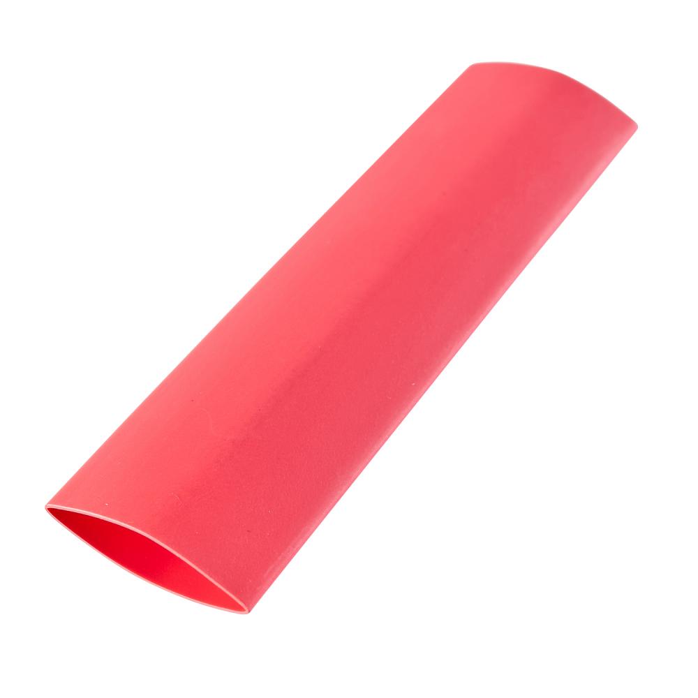 Heat Shrink Tubing 1/2in-1/4in Red 3in 3