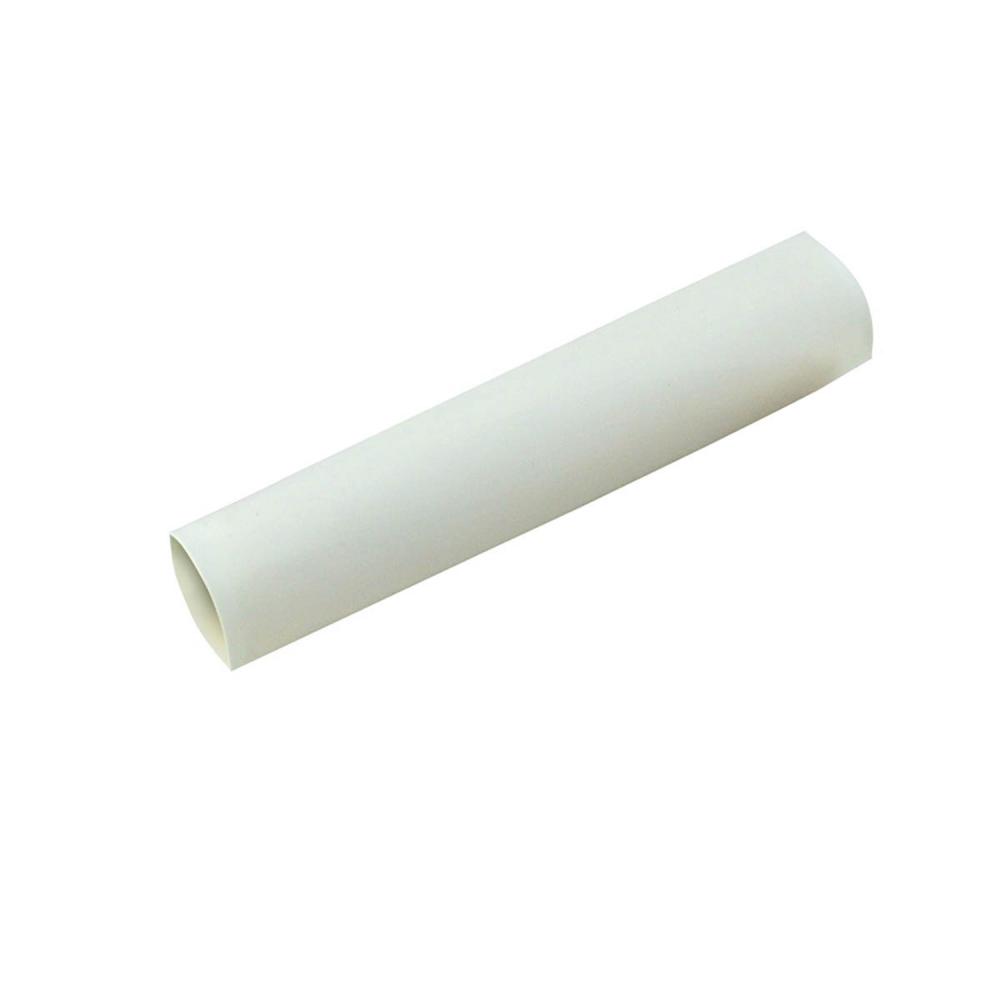 Heat Shrink Tubing 1/2in-1/4in White 3in