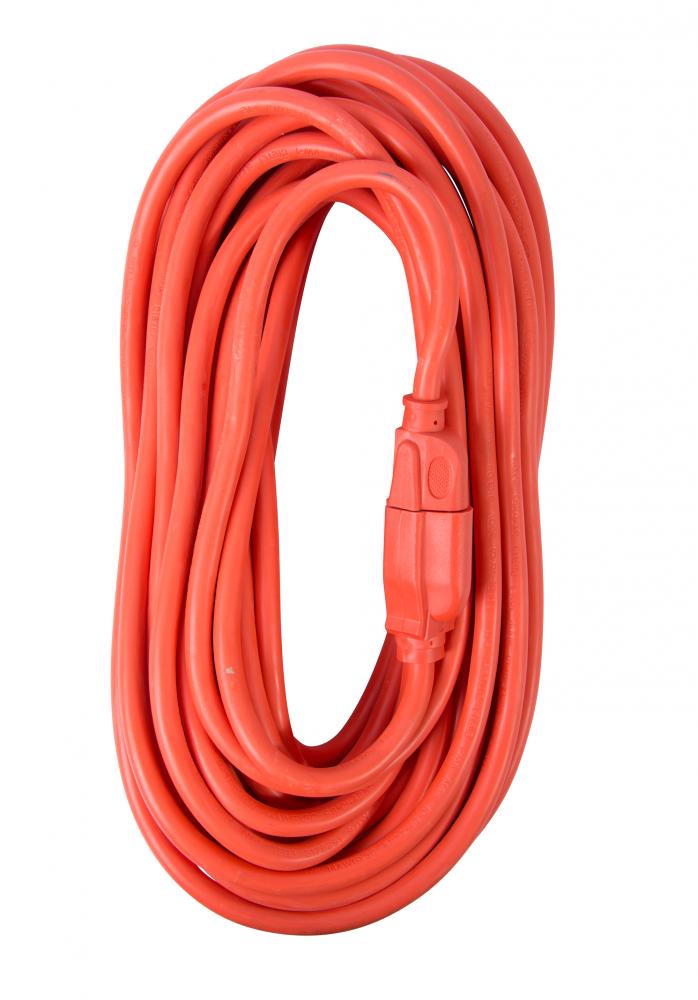 Extension Cord 50ft SJTW Orange 14/3 1/S