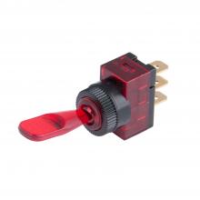 ECM Industries 40210 - SWITCH  GLOW  TOGGLE  RED