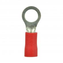 ECM Industries C14-102 - #22-16 GAUGE RING TERMINAL 8-10 STUD RED