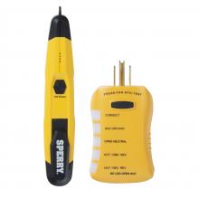 ECM Industries ESK2 - Non-Contatc Voltage Tester and GFCI Outl