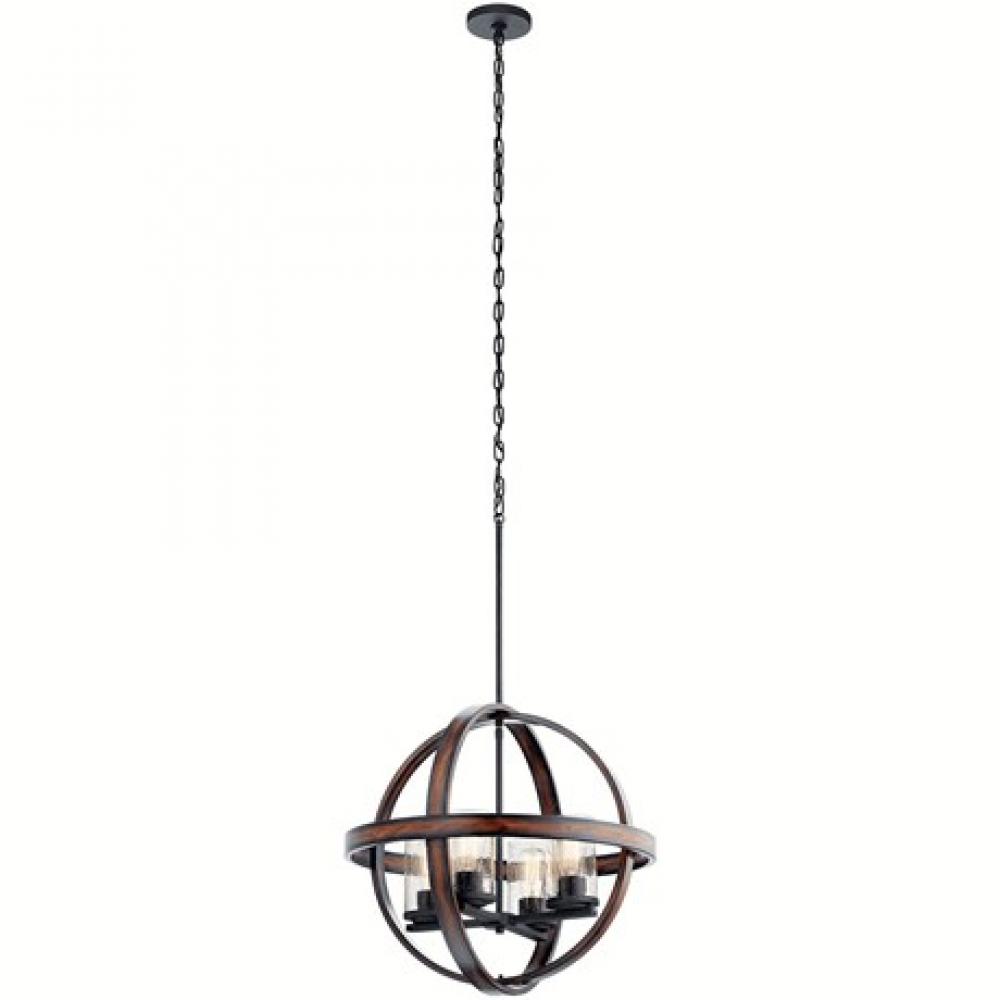 Barrington 4 Light Orb Pendant