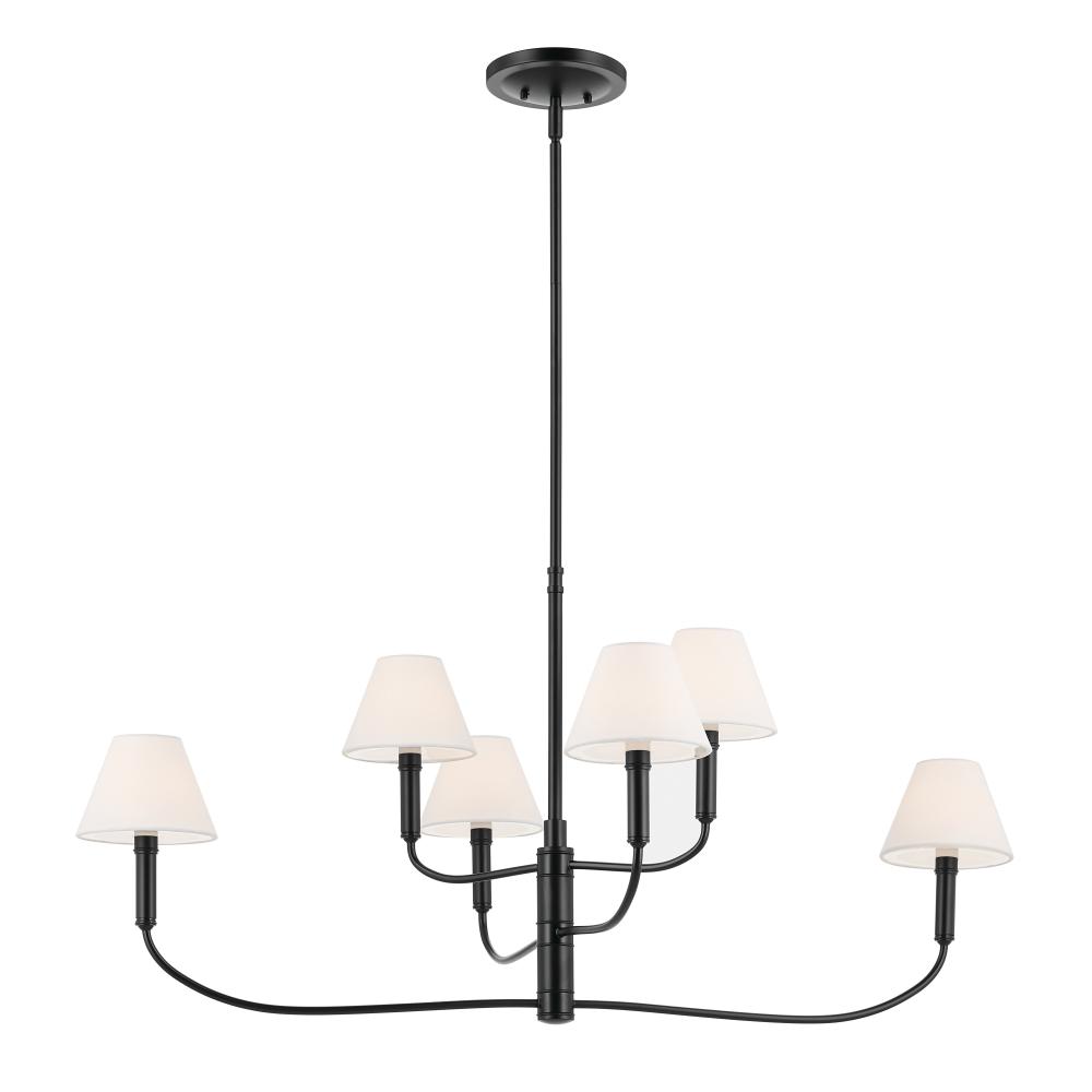 Chandelier Large Multi Tier 6Lt