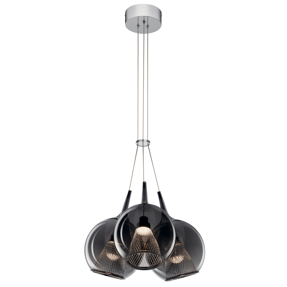 Cluster Pendant 3Lt LED