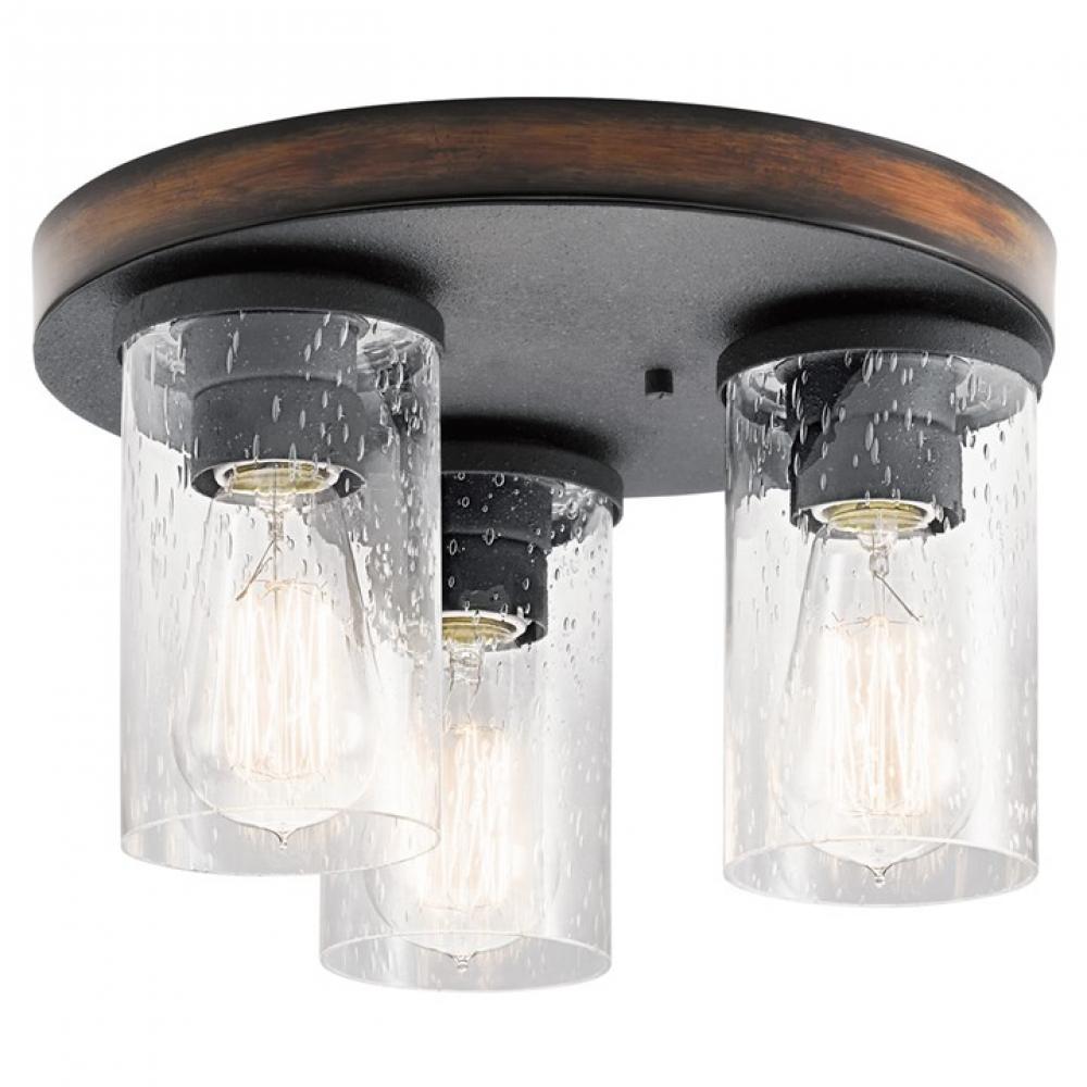 Barrington 3 Light Flush Mount