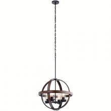 Kichler 34822A - Barrington 4 Light Orb Pendant