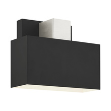 Livex Lighting 22422-04 - 1 Lt Black  Outdoor ADA Wall Sconce