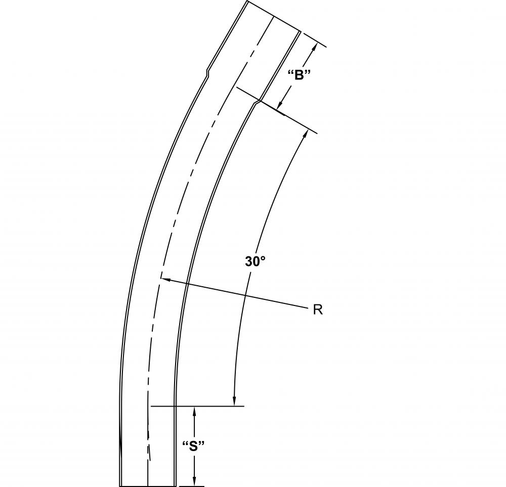 4 CAO 30 DEG BEND 6'R