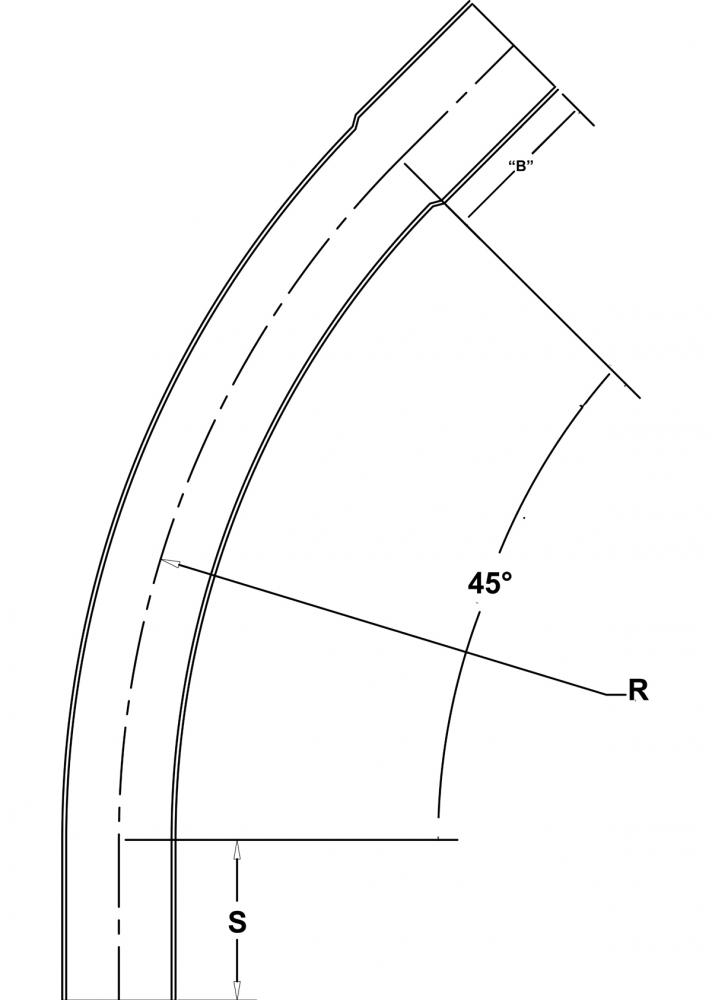 4 CAO 45 DEG BND 4'R