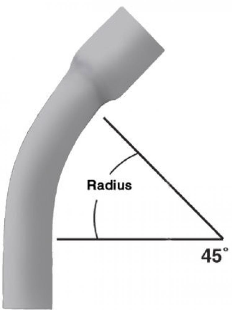 4 TC6 45 DEG BND 18"R