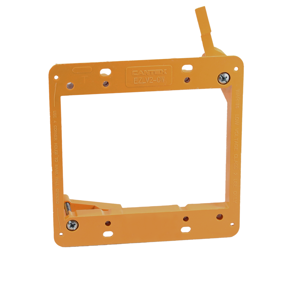 2 GANG LOW VOLTAGE BRACKET