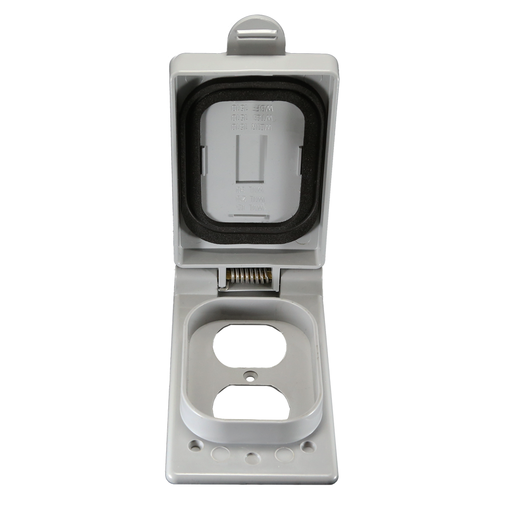 DUPLEX RECEPTACLE COVER