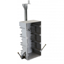 Cantex Inc. EZ55QNBZ - 55 CU IN 4 GANG W/SCREW NL