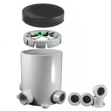 Cantex Inc. 5133758 - FLR BOX BS 2-3/4 & 2-1 HUBS