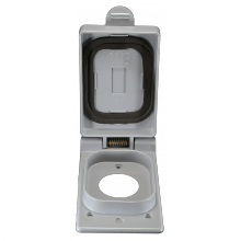 Cantex Inc. 5133322 - SINGLE RECEPTACLE COVER50AMP