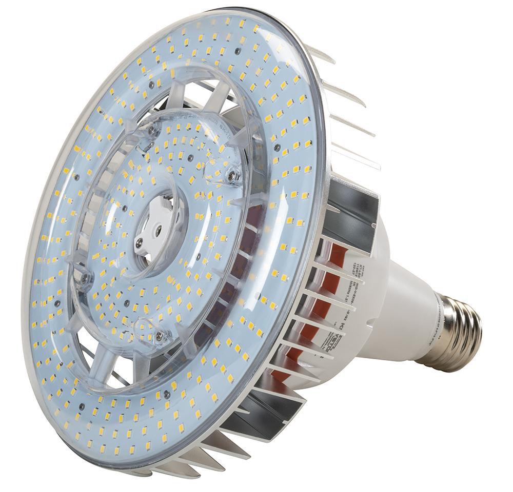 115W, 15700 Lumen, 400W MH Equiv., IP20, Mogul B