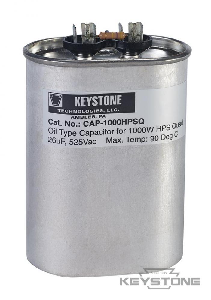 Capacitor for 70W HPS Quad, 7uF, 280V, Dry Film