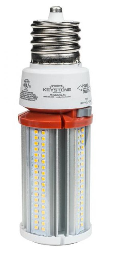 LED HID Replacement Lamp, Power Select 27/22/18W