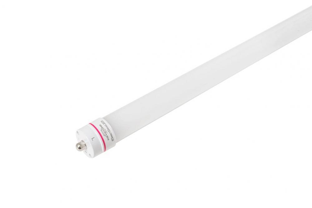 36W LED T8 Lamp, 8 long, Single Pin Base, 3500K.