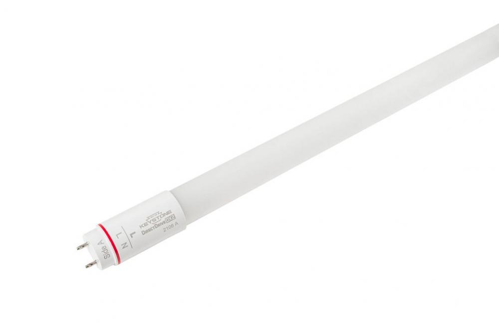 7W LED T8 Tube, Shatter-Proof Coated Glass, 120-