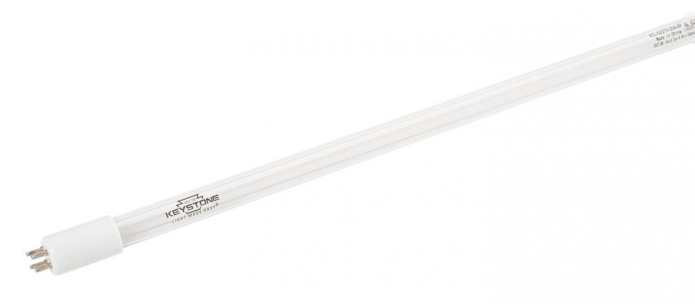 21W T5 UV-C Lamp, 17.17in long, 4-Pin Single End