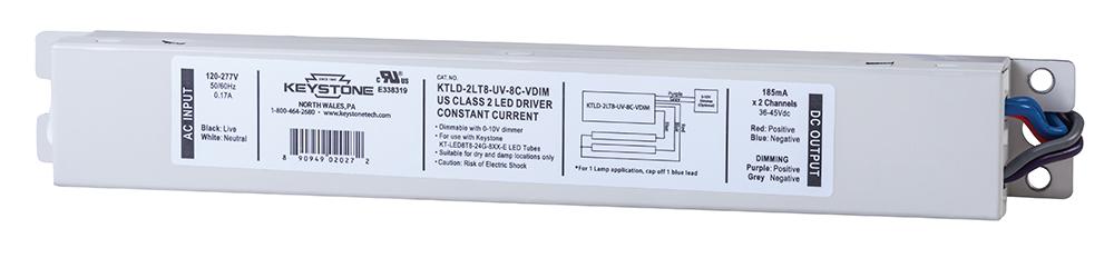 LED Driver for (1-2) 2' Type C lamps 0-10V d