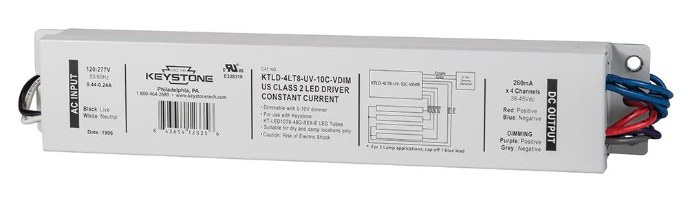 LED Driver for (3-4) KT-LED10T8-48G-8xx-E 0-10V