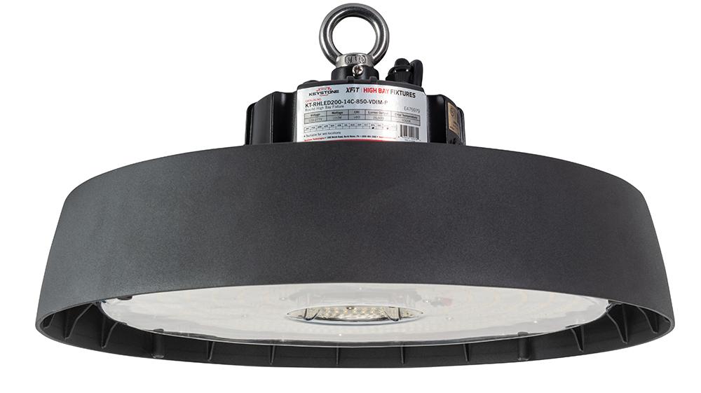 10" Round Highbay, 100W, 13,150 lumens, 110&