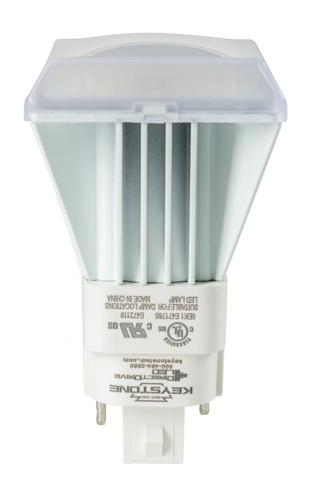 8W , 1000 Lumen, Vertical, G24d, Bypass 2 Pin &