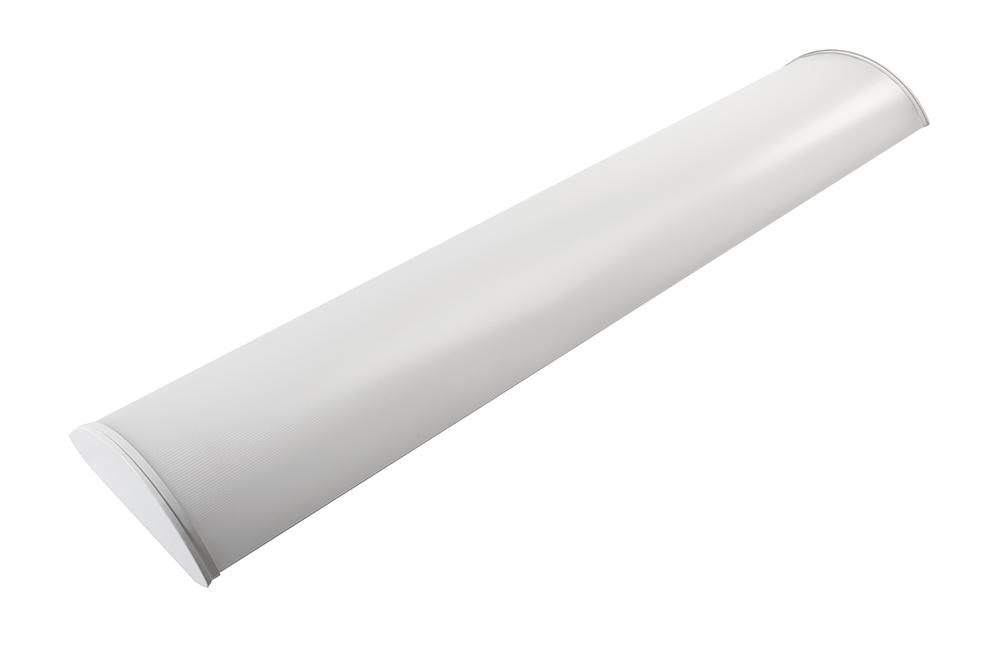 4' Curved Wrap Fixture, 40W, 5,280 lumens, D