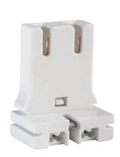 Keystone Technologies KT-SOCKET-T8-U-SI - Un-Shunted T8 Socket. Straight Insertion for U-B