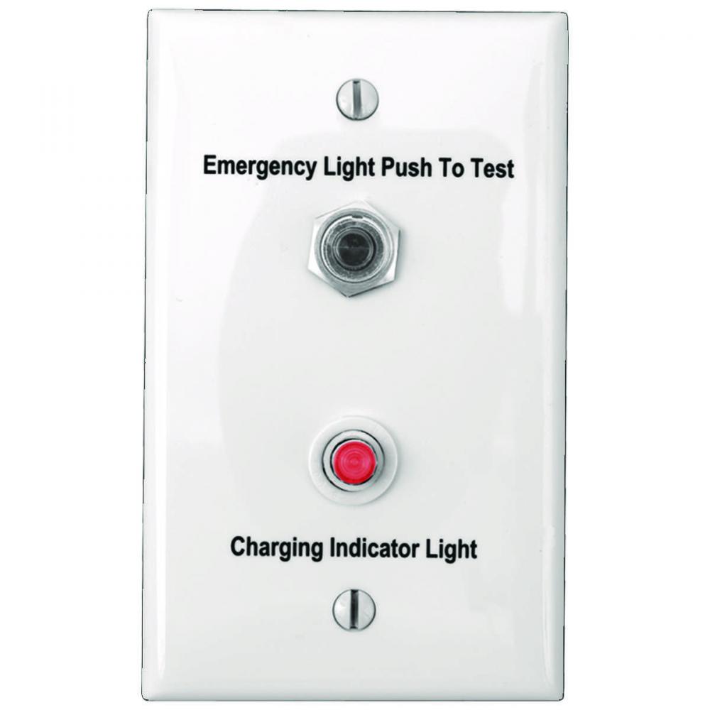 ACCES RMT TEST SWTCH AND CHRG INDICATOR